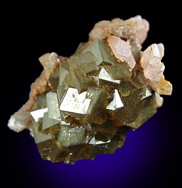 Andradite Garnet with Quartz from Stanley Butte, San Carlos Indian Reservation, Graham County, Arizona
