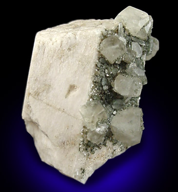 Phenakite on Microcline from West Face, Mount Antero, Chaffee County, Colorado