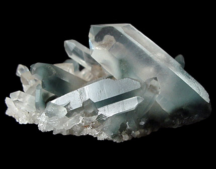 Quartz with blue inclusions from Sete Lagoas, Minas Gerais, Brazil