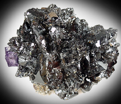 Sphalerite with Fluorite from Elmwood Mine, Carthage, Smith County, Tennessee