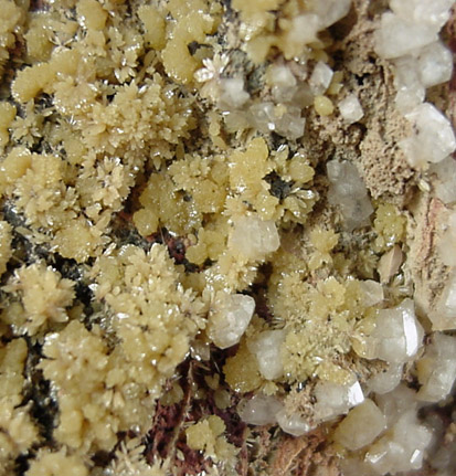 Mimetite from Mina Ojuela, Mapimi, Durango, Mexico