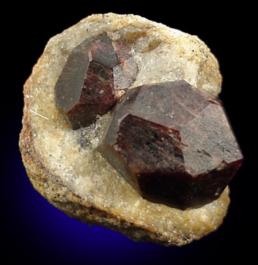 Almandine Garnet from Serrote Redondo, near Pedra Lavrada, Paraba, Brazil