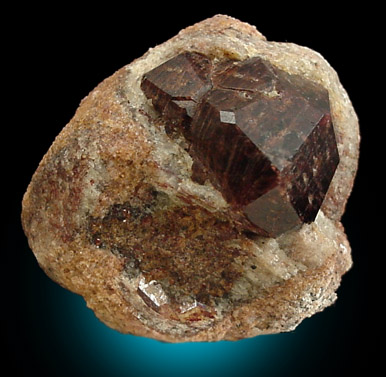 Almandine Garnet from Serrote Redondo, near Pedra Lavrada, Paraba, Brazil