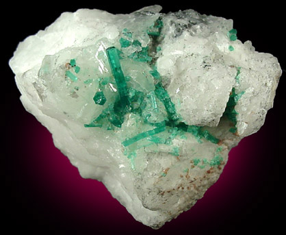 Beryl var. Emerald from Coscuez, Vasquez-Yacopi Mining District, Colombia