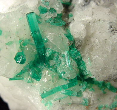 Beryl var. Emerald from Coscuez, Vasquez-Yacopi Mining District, Colombia
