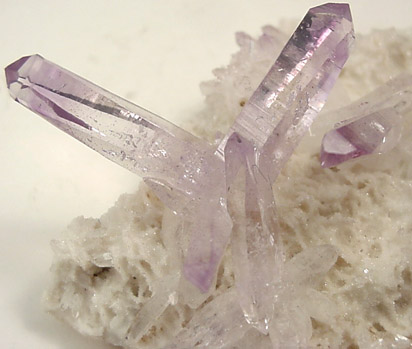 Quartz var. Amethyst from Piedra Parada, near Las Vigas, Tatatila, Veracruz, Mexico