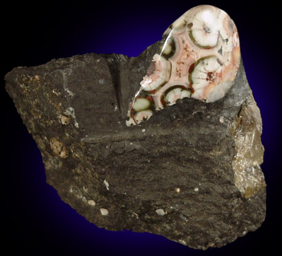 Thomsonite from Grand Marais, north shore of Lake Superior, Minnesota