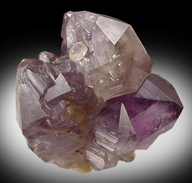 Quartz var. Amethyst from Ellis-Jones Mine, Due West, Abbeville County, South Carolina