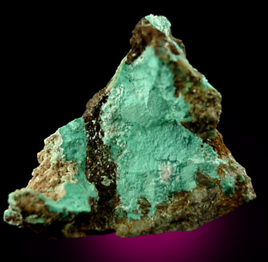 Ajoite from New Cornelia Mine, Ajo, Pima County, Arizona (Type Locality for Ajoite)