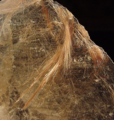 Quartz with Rutile inclusions from Belo Horizonte, Minas Gerais, Brazil