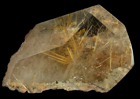 Quartz with Rutile inclusions from Belo Horizonte, Minas Gerais, Brazil