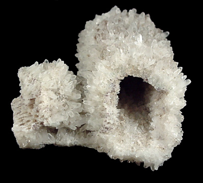 Quartz pseudomorphs after Anhydrite from Silver Point Mine, Ouray, Colorado