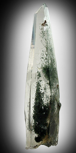 Quartz with Chlorite inclusions from Dhading, Ganesh Himal, Bagmati Pradesh, Nepal