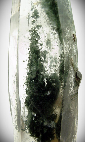 Quartz with Chlorite inclusions from Dhading, Ganesh Himal, Bagmati Pradesh, Nepal