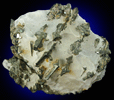 Marcasite in limestone from Westfalen, Germany