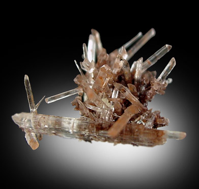 Gypsum var. Selenite from Bristol Mine, Crystal Falls, Iron County, Michigan