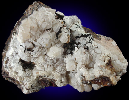 Calcite with Copper from Lavender Pit, Bisbee, Cochise County, Arizona