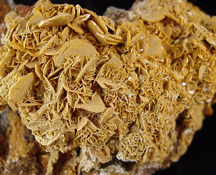 Wulfenite from Bleiberg, near Villach, Kamten, Austria (Type Locality for Wulfenite)