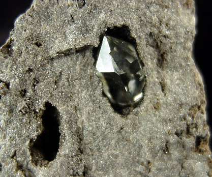 Quartz var. Herkimer Diamond from Middleville, Herkimer County, New York