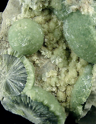 Wavellite from Avant, Garland County, Arkansas