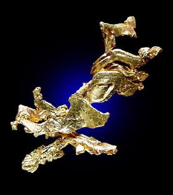 Gold from Eagle's Nest Mine, Michigan Bluff District, Placer County, California