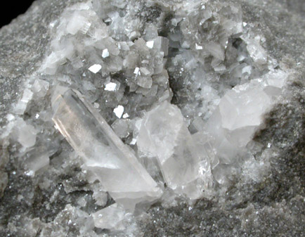 Quartz with Dolomite from Inwood Hill, Manhattan Island, New York City, New York