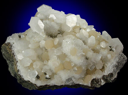 Apophyllite, Prehnite, Quartz from Nashik District, Maharashtra, India