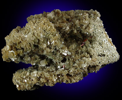 Muscovite with Rutile from Shelby, Cleveland County, North Carolina