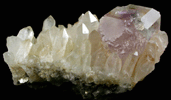 Fluorite, Quartz, Pyrite from Shangbao Mine, Leiyang, Hunan, China