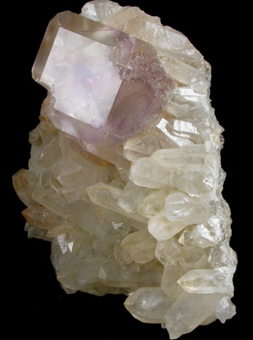 Fluorite, Quartz, Pyrite from Shangbao Mine, Leiyang, Hunan, China