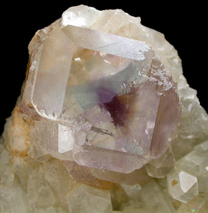 Fluorite, Quartz, Pyrite from Shangbao Mine, Leiyang, Hunan, China