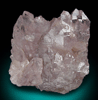Quartz var. Rose Quartz Crystals from Sapucaia, Galileia, Rio Doce basin, Minas Gerais, Brazil