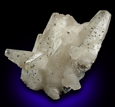 Calcite with Pyrite from Columbus, Bartholomew County, Indiana