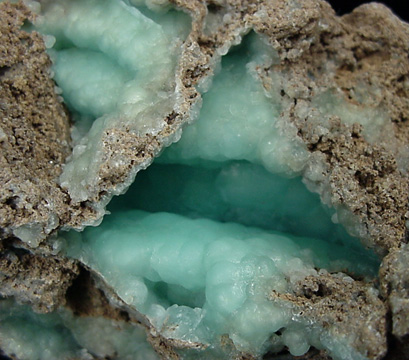 Hemimorphite from Santo Nio Mine, Guadalupe Victoria, Durango, Mexico