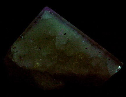 Fluorite with Chalcopyrite from Cave-in-Rock District, Hardin County, Illinois