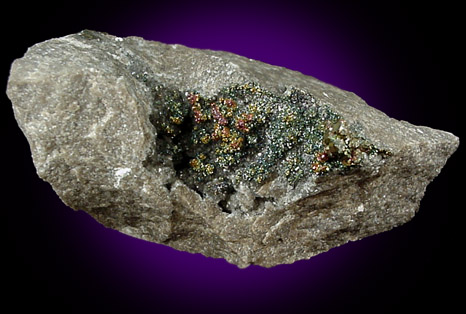Marcasite and Pyrite from Lutz Quarry, Oshkosh, Winnebago County, Wisconsin