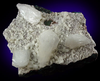 Stilbite on Quartz from Lonavale, Maharashtra, India