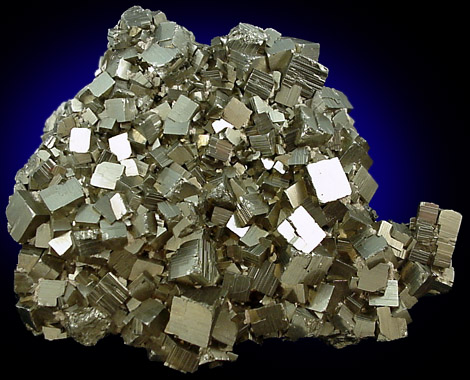 Pyrite from Quiruvilca District, Santiago de Chuco Province, La Libertad Department, Peru