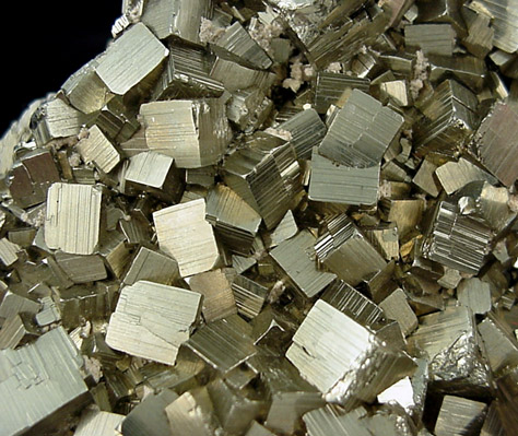 Pyrite from Quiruvilca District, Santiago de Chuco Province, La Libertad Department, Peru