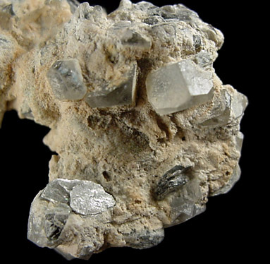 Phenakite and Muscovite from Mount Antero, Chaffee County, Colorado