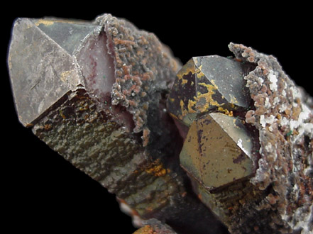 Quartz with Hematite from Chihuahua, Mexico