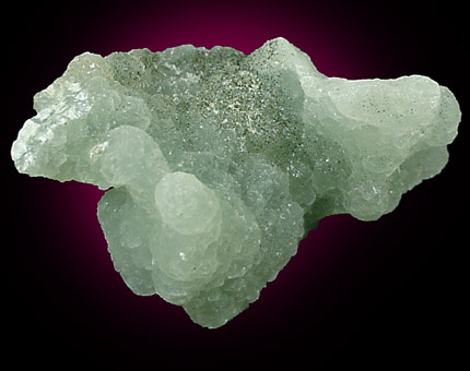 Prehnite from O and G Industries Southbury Quarry, Southbury, New Haven County, Connecticut