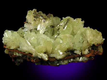 Adamite from Mina Ojuela, Mapimi, Durango, Mexico