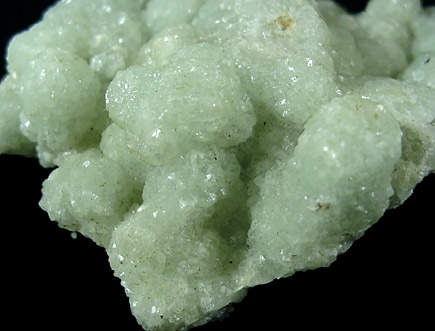 Prehnite pseudomorphs after Glauberite from Fanwood Quarry (Weldon Quarry), Watchung, Somerset County, New Jersey