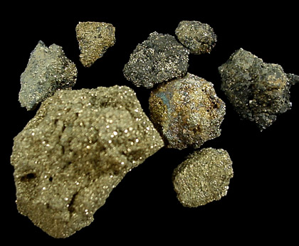 Pyrite from Black Cloud Mine, Leadville, Lake County, Colorado