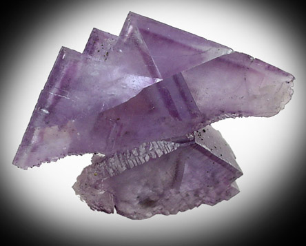 Fluorite from Denton Mine, Harris Creek District, Hardin County, Illinois