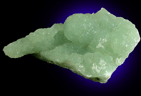 Prehnite from Lower New Street Quarry, Paterson, Passaic County, New Jersey