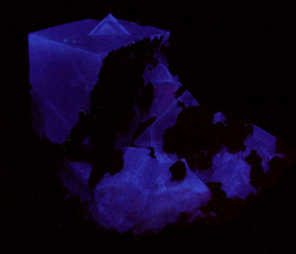 Fluorite with Siderite from West Cumberland Iron Mining District, Cumbria, England