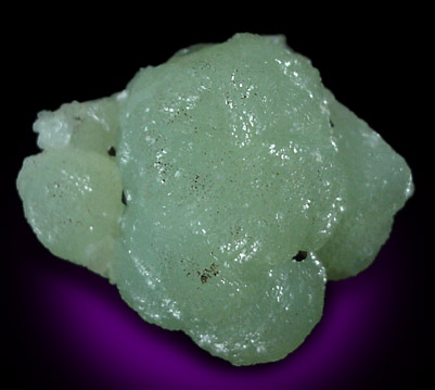 Prehnite with Copper crystals from Tamarack Mine, Calumet, Houghton County, Michigan