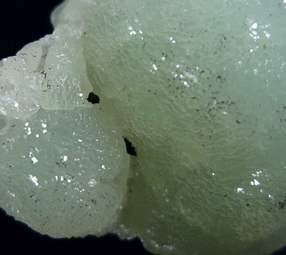 Prehnite with Copper crystals from Tamarack Mine, Calumet, Houghton County, Michigan